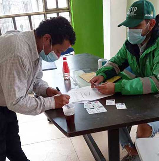 Entrega de Cartnets RURO