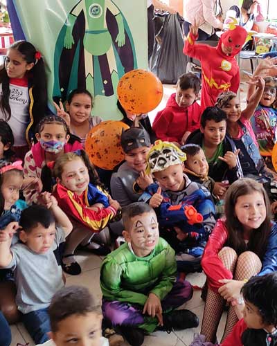 Celebración
                                            de Halloween